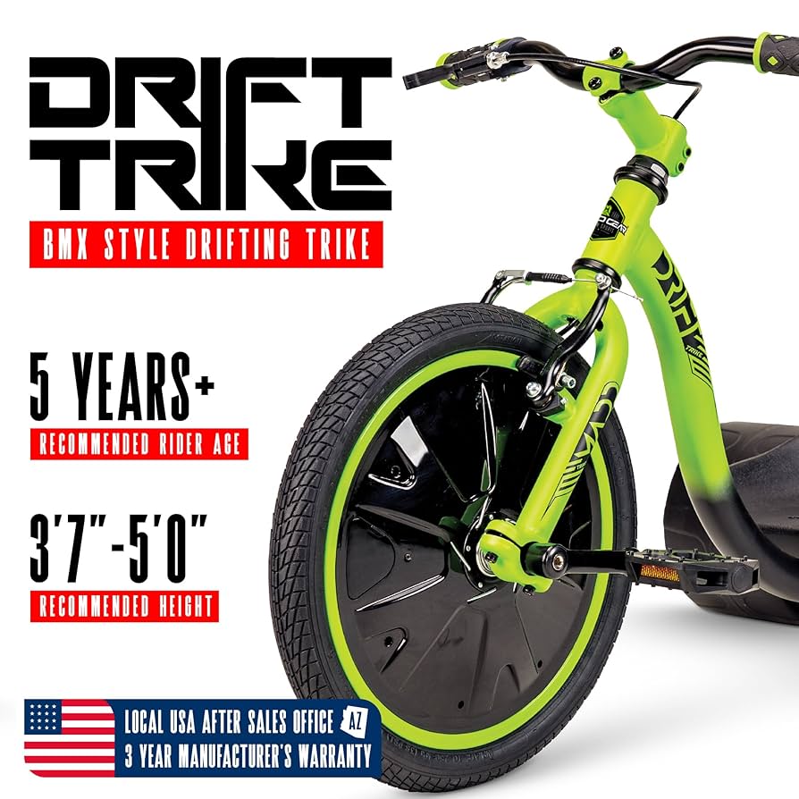 Amazon.com: Madd Gear Drift Trike – Big Wheel Drifting